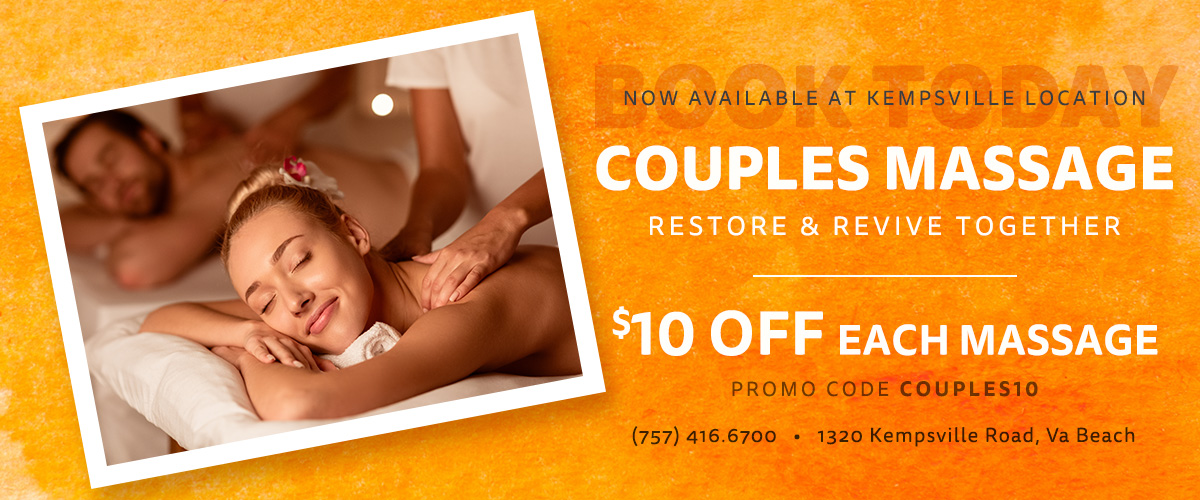10$ Off Couples Massage at Thrive