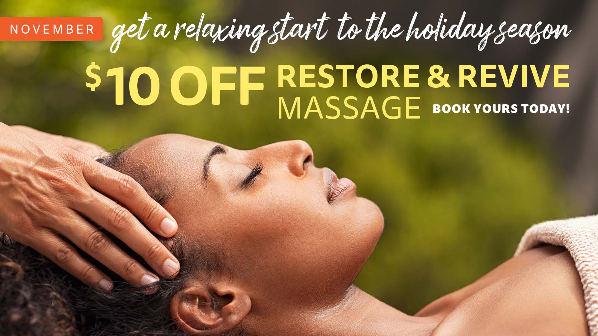 November Massage Special at Thrive Proactive Health