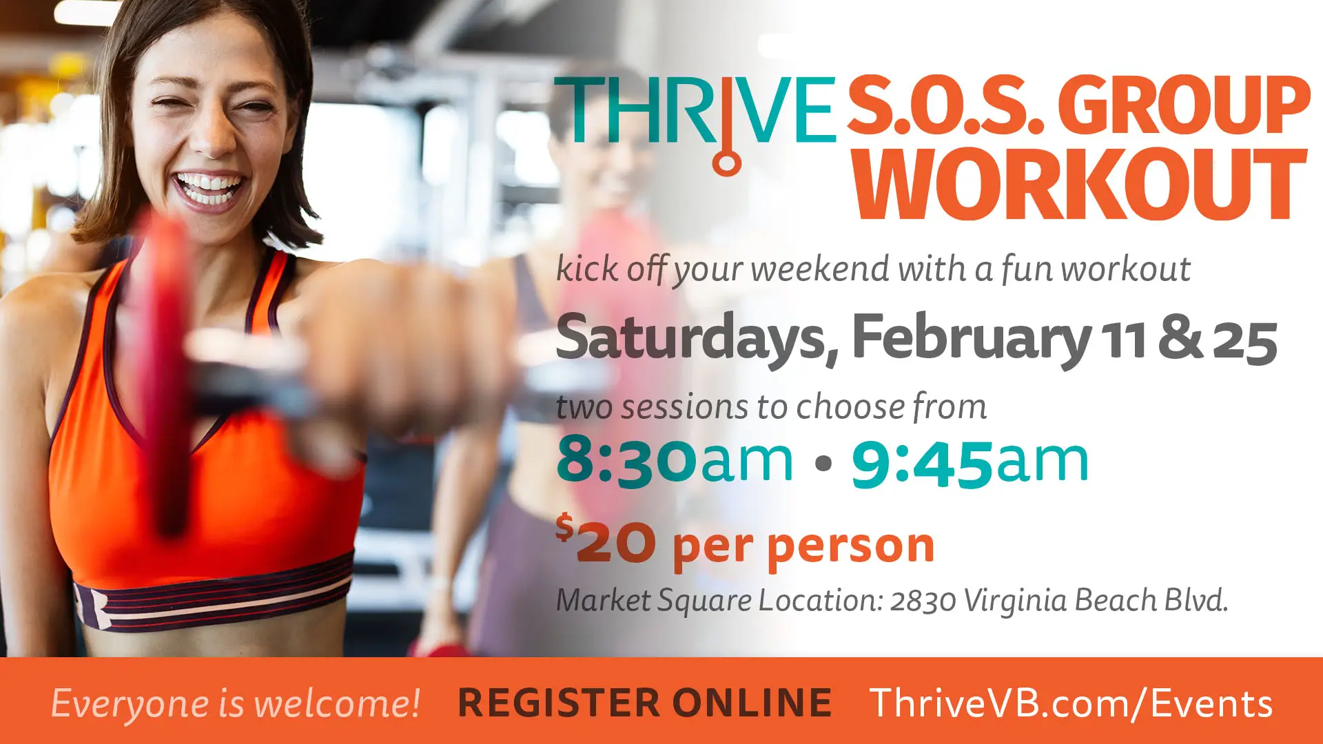 Thrive Saturday Group Workouts