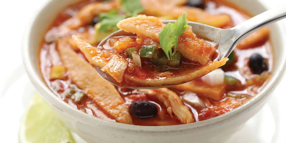 Crockpot Chicken Tortilla Soup Recipe